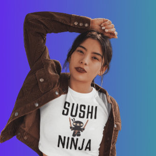 SUSHI NINJA Grappige T-shirts