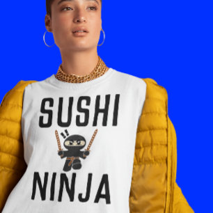 SUSHI NINJA Grappige T-shirts