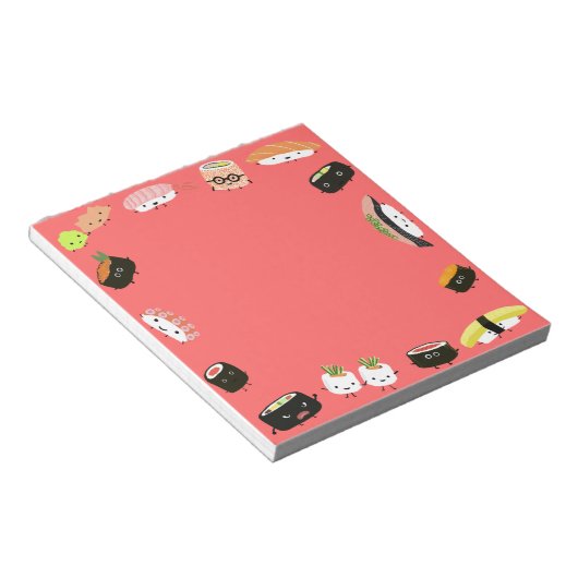 Sushi Notitieblok (Schuin)