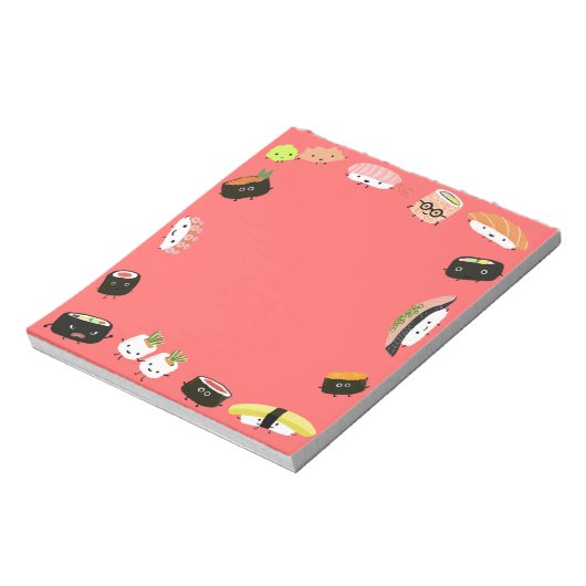 Sushi Notitieblok (Linkerzijde)