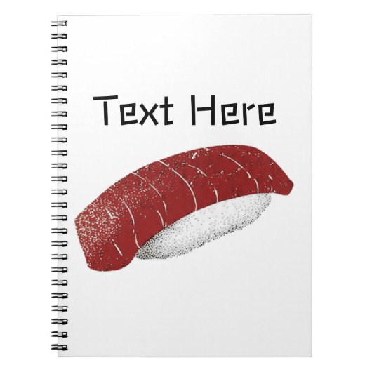 SUSHI NOTITIEBOEK (Voorkant)