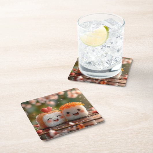 sushi-onderzetters kartonnen onderzetters (Insitu)