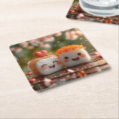 sushi-onderzetters kartonnen onderzetters (Schuin)