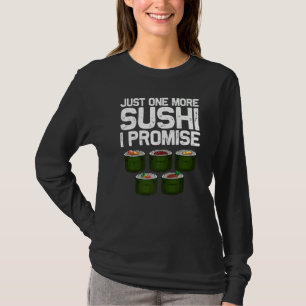 Sushi-ontwerpen voor mannen Vrouwen Japans eten Ma T-shirt