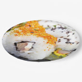 Sushi op een bord (Gekanteld)