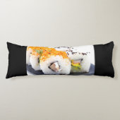 Sushi op een bord lichaamskussen (Voorkant)