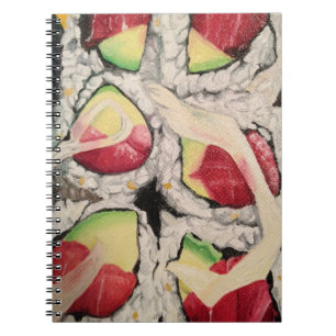 Sushi Painting-Notitieboek Notitieboek