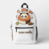 Sushi Panda Bedrukte Rugzak (Voorkant)