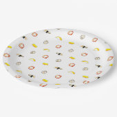 Sushi Paper-Bord Papieren Bordje (Gekanteld)