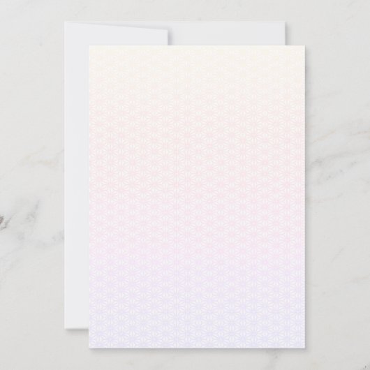 Sushi Party Invitation Kaart (Achterkant)