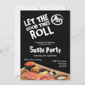Sushi Party laat de Good Times Japans rollen Kaart (Voorkant)