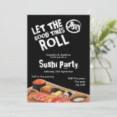 Sushi Party laat de Good Times Japans rollen Kaart (Staand voorkant)