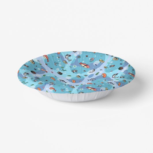 Sushi Party Papier Bord (Gebogen)