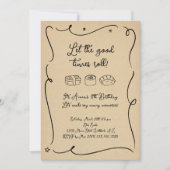 Sushi Party uitnodiging (Voorkant)