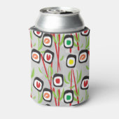 Sushi Pattern Blikjeskoeler (Blikje Achterkant)