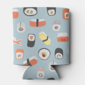 Sushi Pattern Blikjeskoeler (Achterkant)