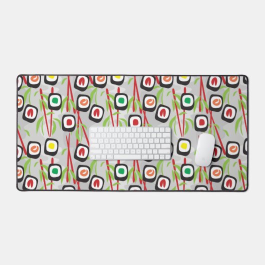 Sushi Pattern Bureaumat (Keyboard & Muis)