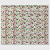 Sushi Pattern Cadeaupapier (Vlak)