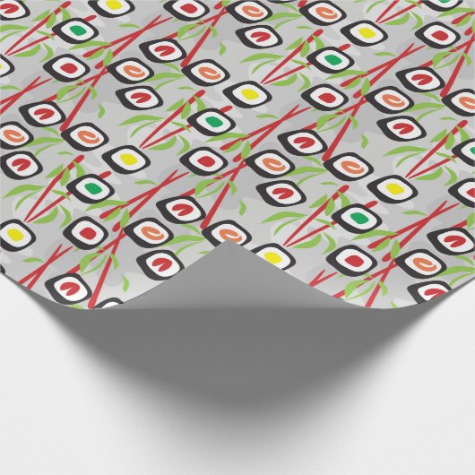 Sushi Pattern Cadeaupapier (Hoek)