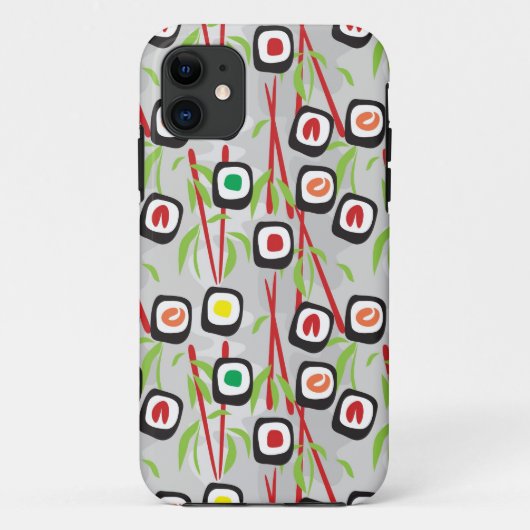 Sushi Pattern Case-Mate iPhone Case (Achterkant)