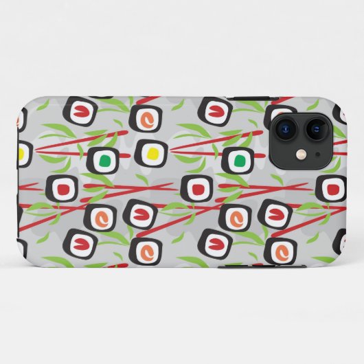Sushi Pattern Case-Mate iPhone Case (Achterkant (horizontaal))