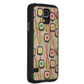 Sushi Pattern Esdoorn Galaxy S5 Slim Hoesje (Rechts)