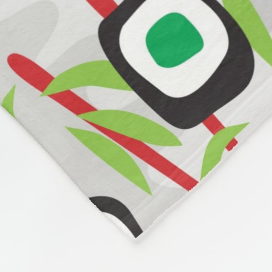 Sushi Pattern Fleece Deken (Hoek)