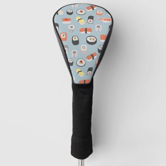 Sushi Pattern Golfheadcover (Voorkant)
