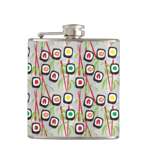 Sushi Pattern Heupfles