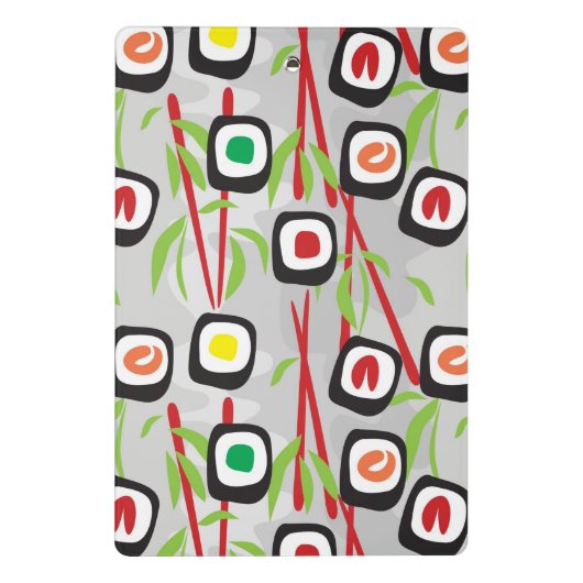 Sushi Pattern Mini Klembord (Achterkant)