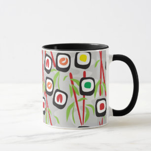 Sushi Pattern Mok