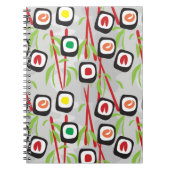 Sushi Pattern Notitieboek (Voorkant)