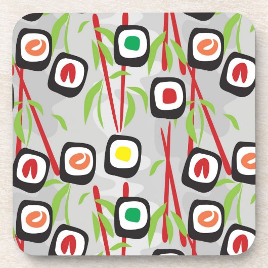 Sushi Pattern Onderzetter (Voorkant)