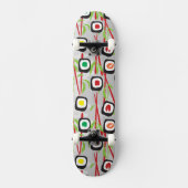 Sushi Pattern Persoonlijk Skateboard (Voorkant)