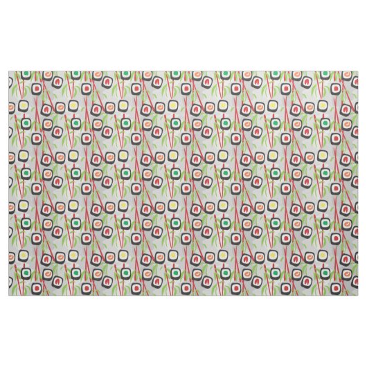 Sushi Pattern Stof (Fat Quarter)