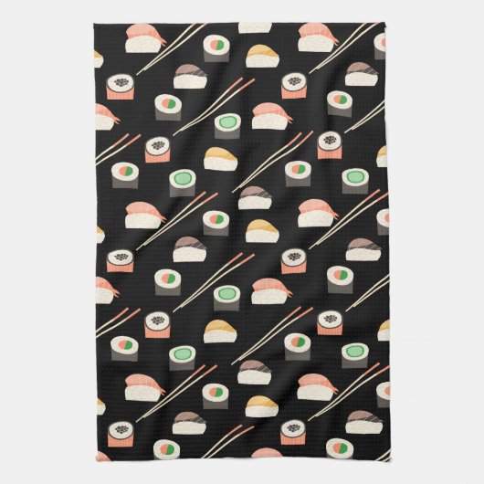 Sushi Pattern Theedoek (Verticaal)