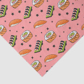 Sushi Pattern Tissuepapier (Detail)