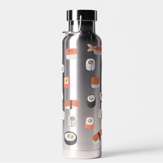 Sushi Pattern Waterfles (Rechts)