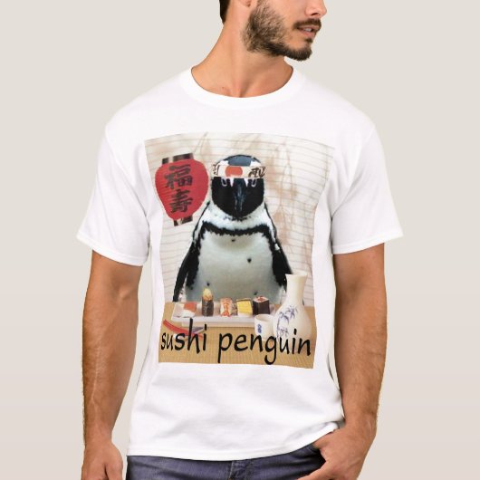 sushi penguin t-shirt (Voorkant)
