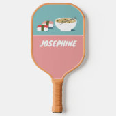 SUSHI PICKLEBALL PADDLE (Achterkant)