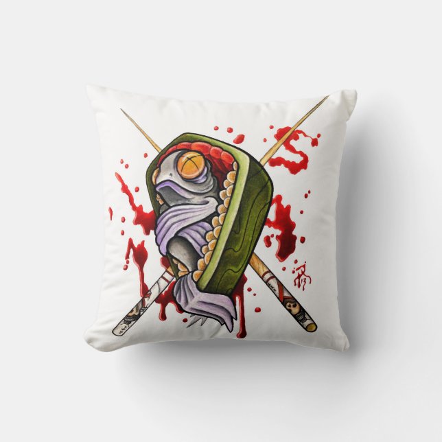 Sushi Pillow Kussen (Voorkant)