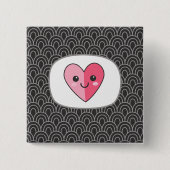 Sushi Pin Vierkante Button 5,1 Cm (Voorkant)