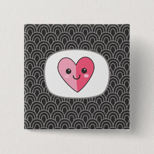 Sushi Pin Vierkante Button 5,1 Cm