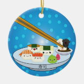 Sushi Platter DBL Sided Ornament (Voorkant)