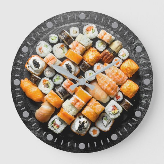 Sushi Platter Grote Klok (Voorkant)