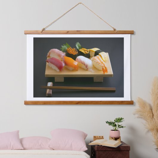 Sushi Platter Harmony Tapestry – Taste of Japan Hangend Wandkleed (Slaapkamer)