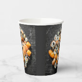 Sushi Platter Papieren Bekers (Links)