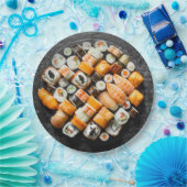 Sushi Platter Papieren Bordje (Feest)