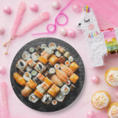 Sushi Platter Papieren Bordje (Feest)