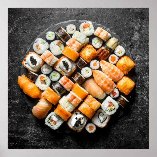 Sushi Platter Poster (Voorkant)